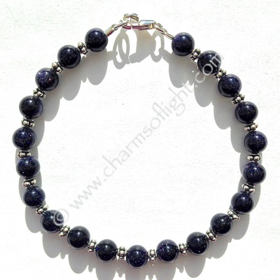 Blue Goldstone Bracelet